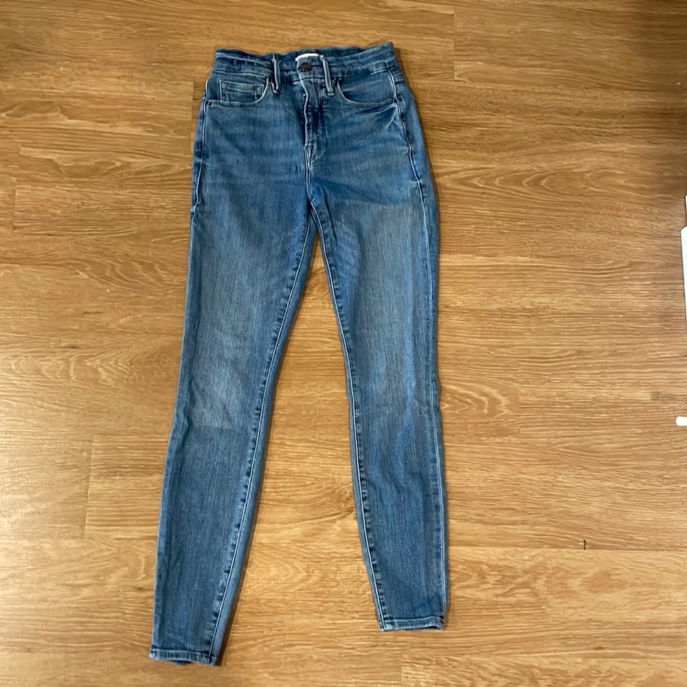 Good American Good Waist Skinny Jeans